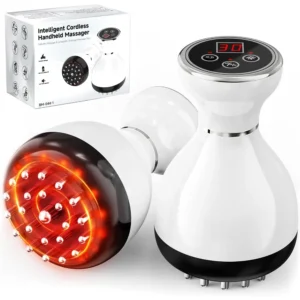 Lymphatic Drainage Massager with Microcurrent Red-Light Heat