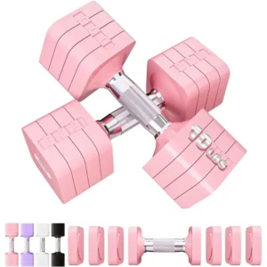 Adjustable Dumbbells Set - 20, 40, 50 LB