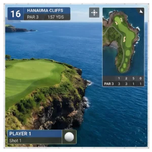 Golf Simulator Impact Screen  Display for Training Indoor/Outdoor